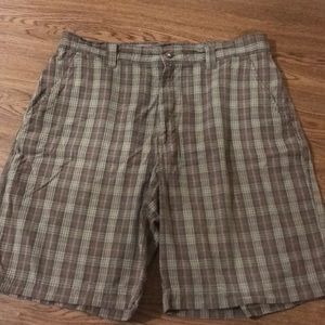 St. John’s Bay plaid size 36 shorts